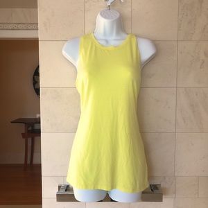 Yellow Athleta Tank Top Medium